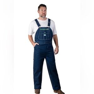 Liberty Bib Overalls Mens Size 42x28 Blue Denim Workwear Carpenter